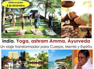 Viajes Espirituales Terrakia - India: Yoga, Ashram de Amma, Ayurveda.